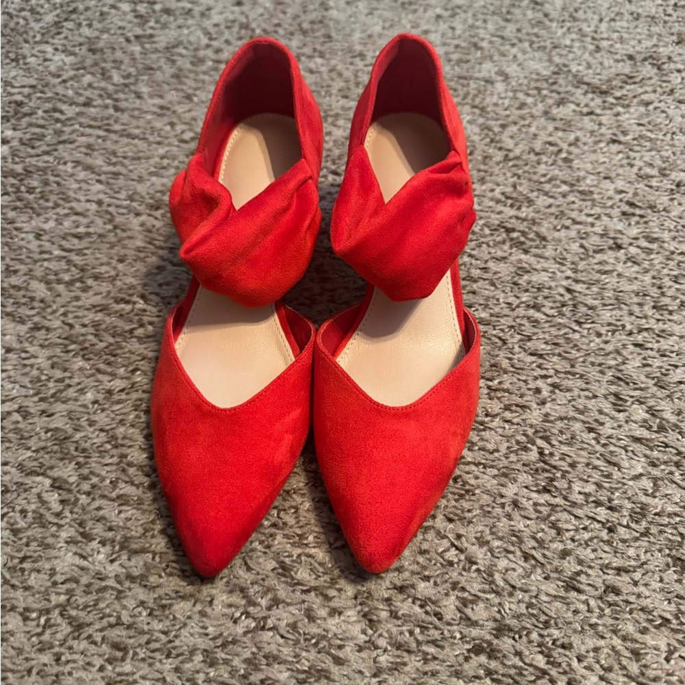Elegant Red Women's Shoes